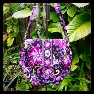 ✖️Sold- Vera Bradley Purple Punch Shoulder Purse