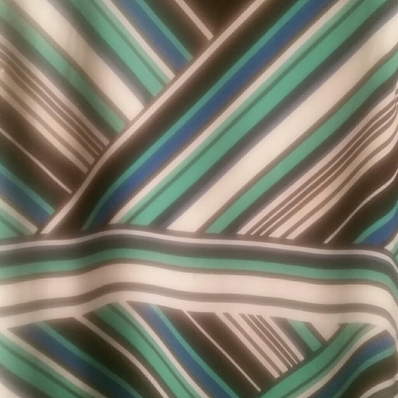 Multicolored  striped dress - Picture 3 of 3