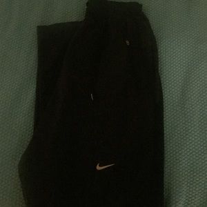 Black Nike track pants!!
