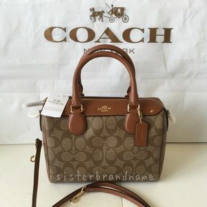 🌸 NWT Coach mini bennett satchel bag F36702 🌸
