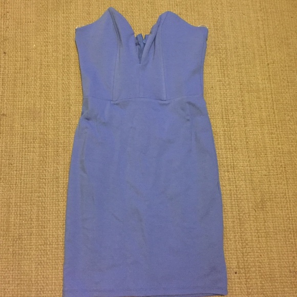 Foreign exchange deep V dress