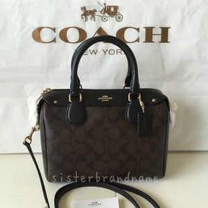 🌸 NWT Coach mini bennett satchel bag F36702 🌸