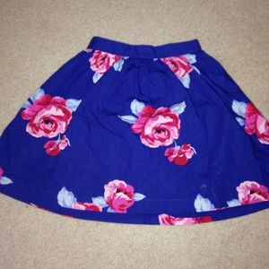 Youth Floral Skirt