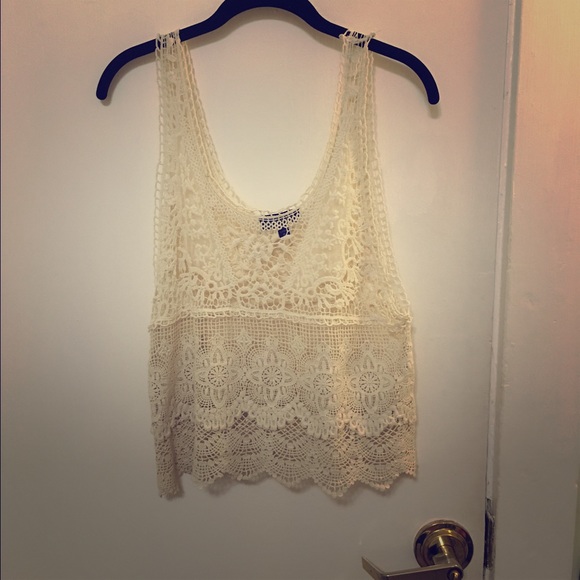 Bebe Lace Tank