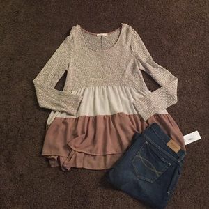 NWT beige cream off white sweater