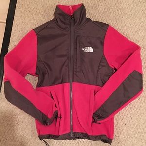 Pink and Gray Northface Fleece!