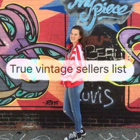 List of vintage selling poshers - Picture 1 of 1