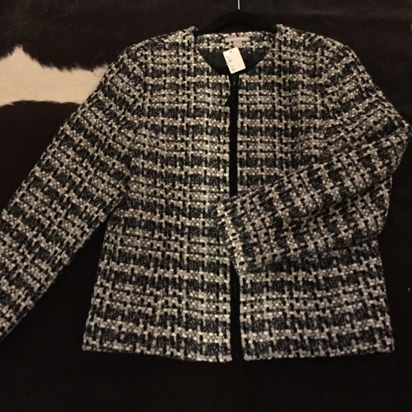 Woven wool jacket - Picture 3 of 5