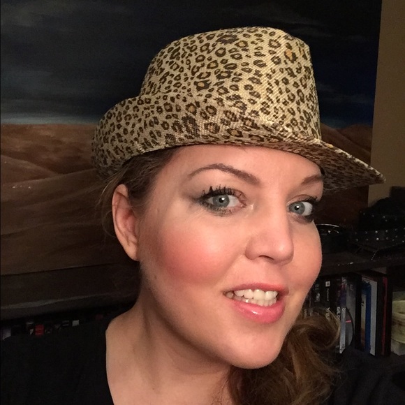 Leopard print Fedora BNWOT