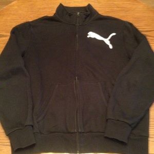 Puma zip up collar hoody