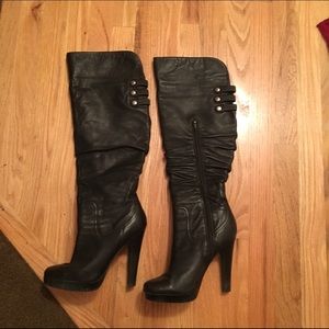 Jessica Simpson Black Boots