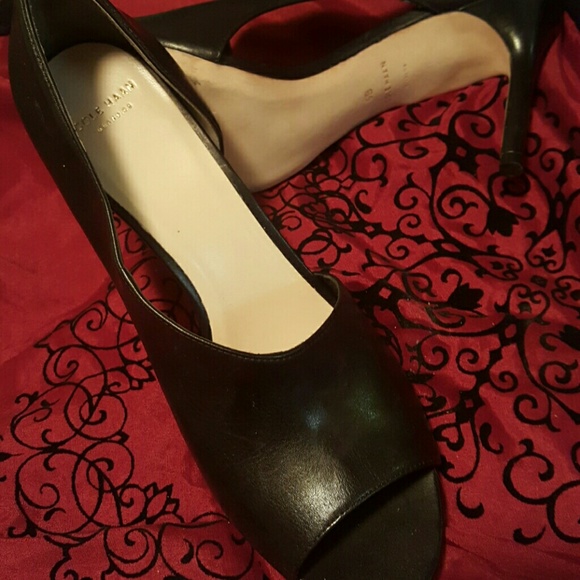 Cole Haan Shoes - Black peep toe pumps