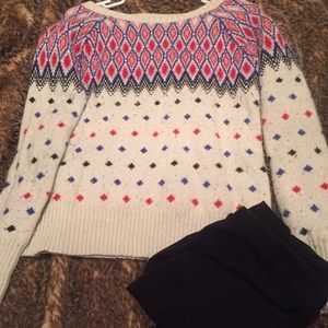 Patterned American Eagle sweater