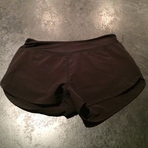 Black Running Shorts