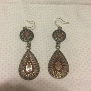 Brown Boho Earrings