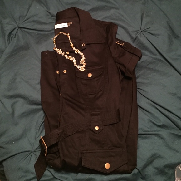 Calvin Klein belted dress