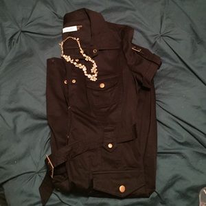 Calvin Klein belted dress