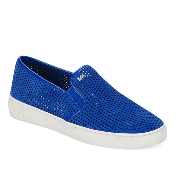 🆕LISTING Michael Kors Blue Suede Slip On #33