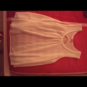 White/Cream tank top