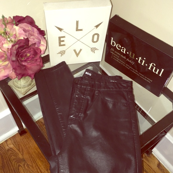Urban Outfitters leather pant