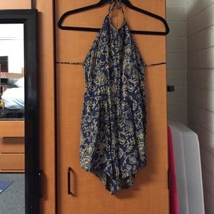 Backless urban outfitters romper