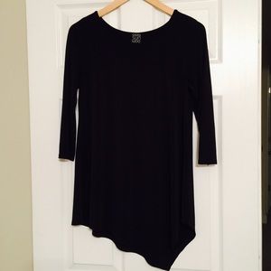 Clara Sun Woo black A symmetrical top