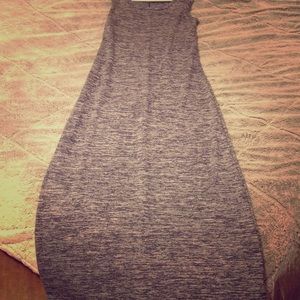 Grey dress with rockstar beading