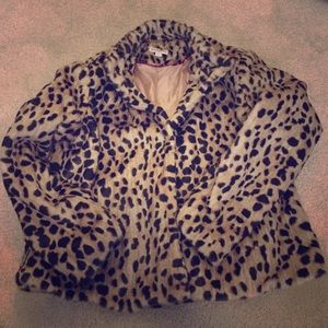 Merona Faux Fur Jacket Xl
