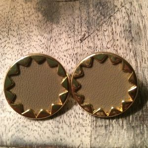 House of Harlow Sunburst Brown Sand Earrings