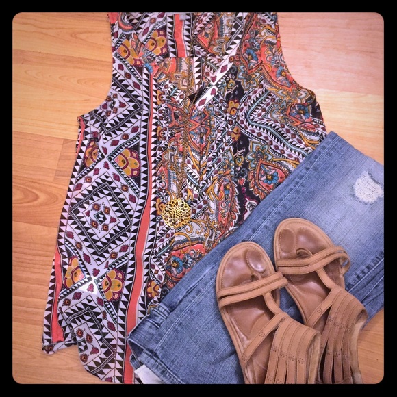 Light, Airy Patterned Tanktop