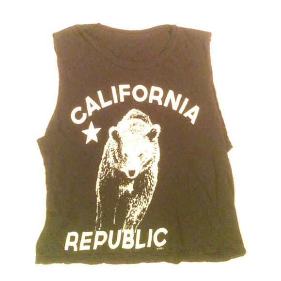 California Republic muscle tee