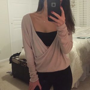 Light pink dancers top