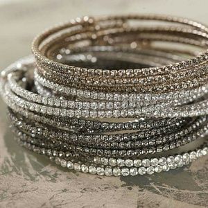 Crystal Bracelets in Singles