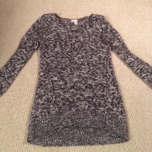 Black and White Sweater