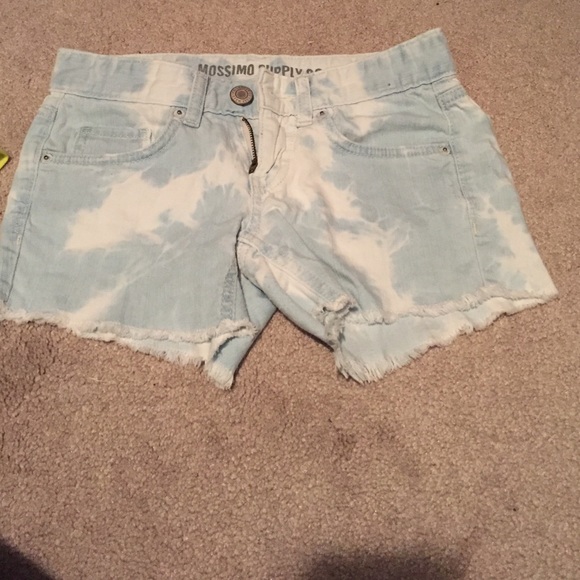 Blue and white shorts size 1 - Picture 1 of 3
