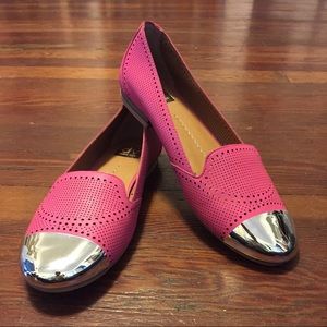 Dolce Vita Perforated Leather Loafers