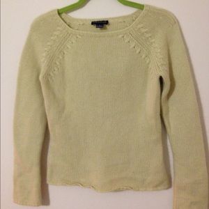 100% pure cashmere lime sweater