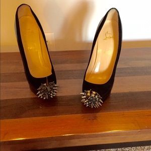 Christian Louboutin Black Spike pumps
