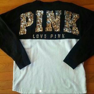 Victoria's Secret PINK Bling crew