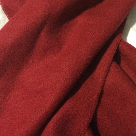 Warm Dark Red *Cashmink*Made in Germany SOFT SCARF - Picture 2 of 4