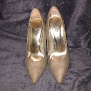 Charlotte Russe Suede Nude Pumps