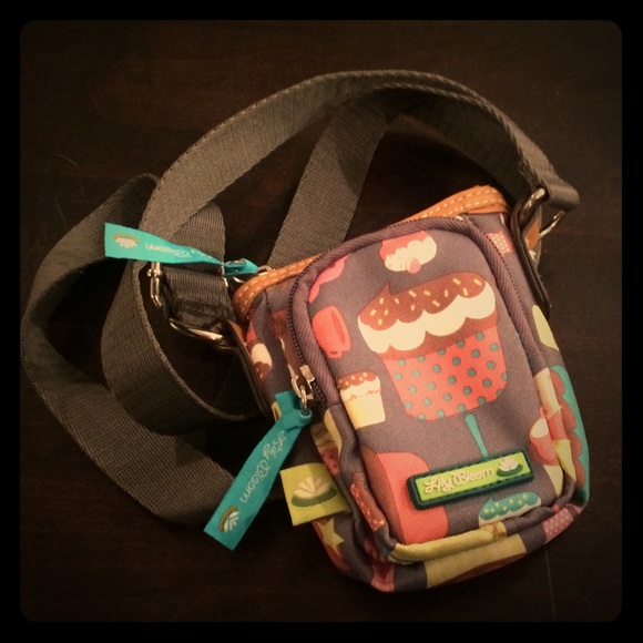 lily bloom cupcake luggage