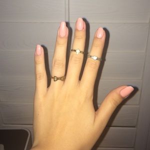 Cute girly vintage rings