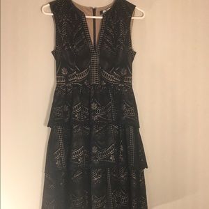 BCBG black lace dress