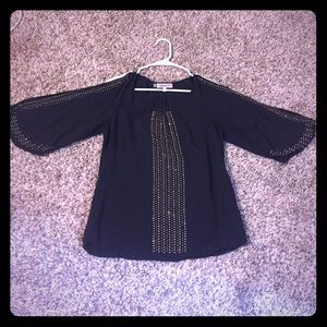 Gorgeous Gold studded top