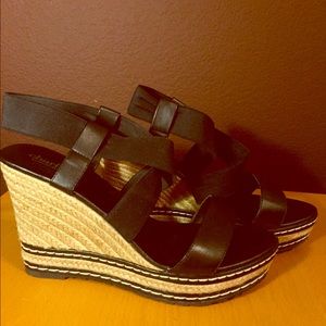 Strappy Wedges