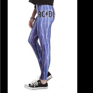 AC/DC spandex leggings