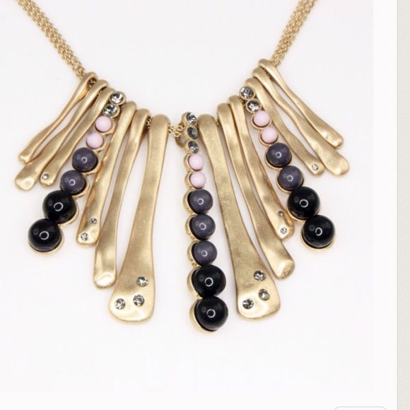 Purple ombré necklace - Picture 2 of 2