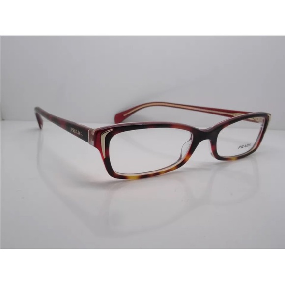 New Authentic Prada Vpr 12O Fak-1O1 Red main image 4