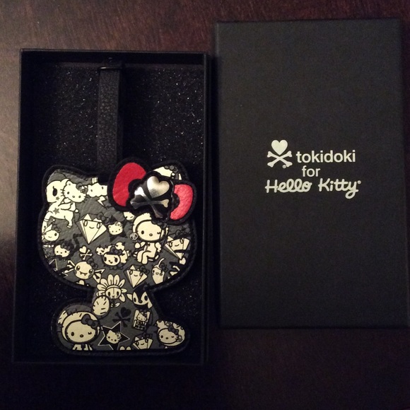 Tokidoki for Hello Kitty luggage tag